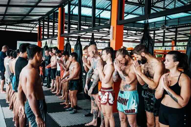 Muay Thai training Thailand